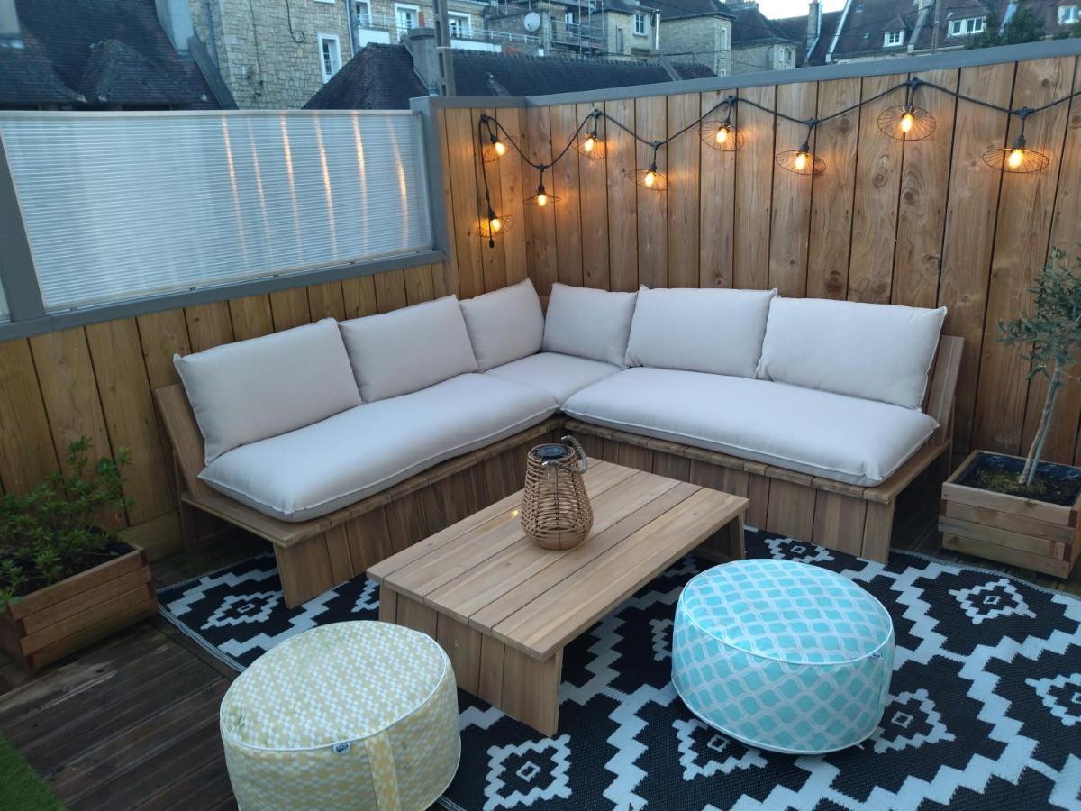 Cabane D'Arlette, Grande Terrasse En Centre-Ville Falaise  Exterior photo